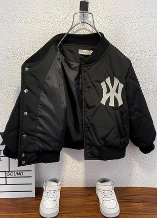 Куртка стеганая бомбер 5