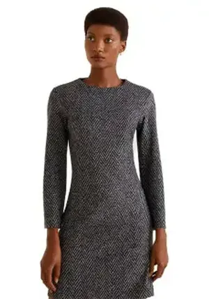 Шерстяное платье