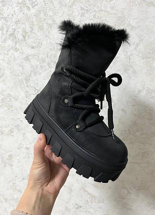 Чобітки на зиму 34-38