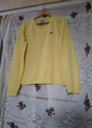 Супер кофта желтого цвета р.s,акрил"river island".