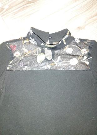 Платье черное