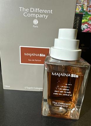 The diffrrent  compani  majaina sin. 95/100. парфумована вода