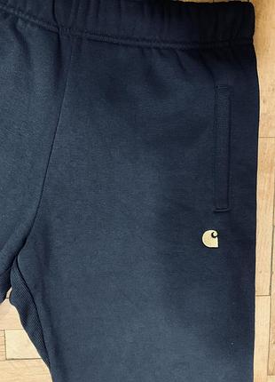Carhartt wip chase sweat pant темно-синие размер с - м