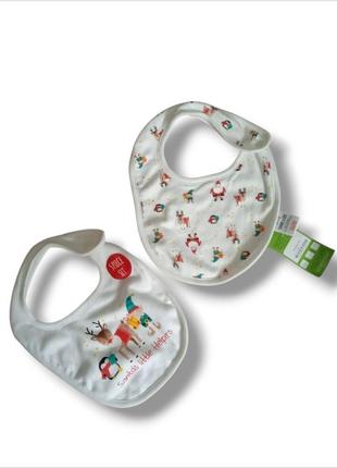 Дитячий різдвяний слюнявчик