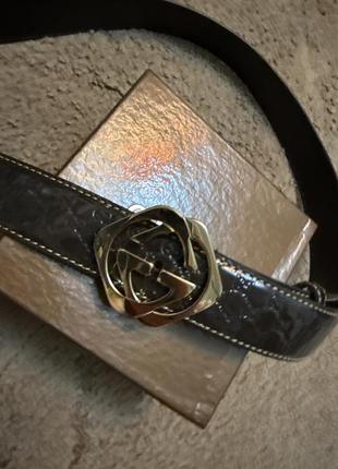 Пояс кожа италия номерной