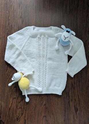 Кофта дитяча тепла вязана handmade