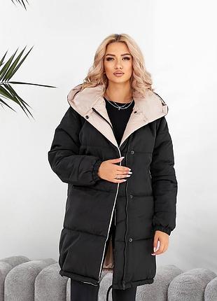 Полупальто прямая классика зима.