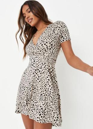 Сукня коротка з тваринним принтом від missguided