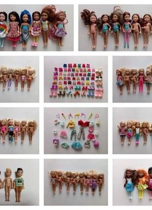 Кукла челси chelsea сестра барби barbie маттел mattel.