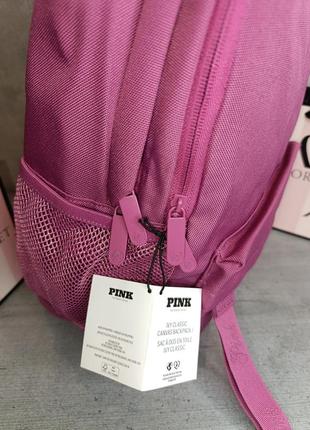 Классический полотняный рюкзак ivy. pink. victoria’s secret. оригинал 🇺🇸6 фото