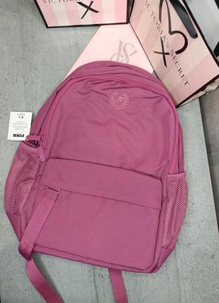 Классический полотняный рюкзак ivy. pink. victoria’s secret. оригинал 🇺🇸4 фото