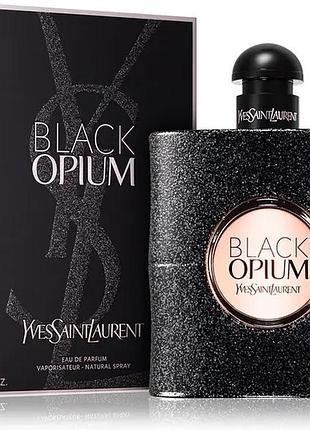 Женская парфюмированная вода black opium yves saint laurent 90 мл