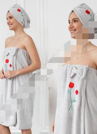 Рушник- халат сауна басейн баня