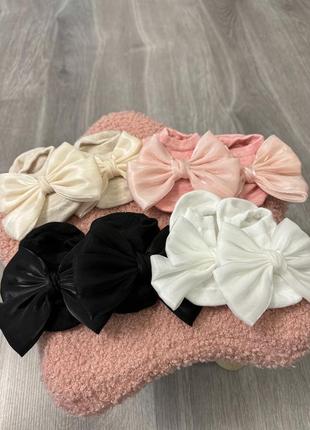 Детские носки с бантиком для фотосессии