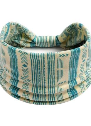 Повязка на голову в стиле бохо / для йоги