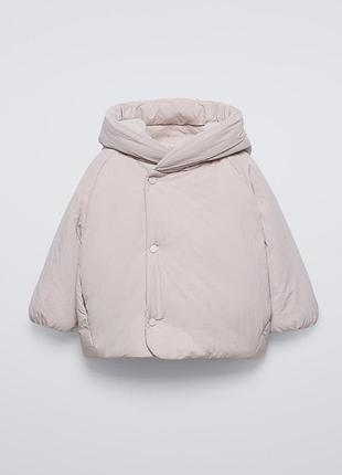 Zara куртка детская для девочки 110р
