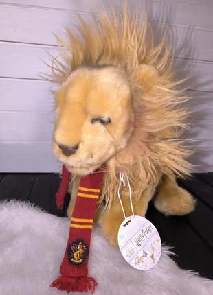 Мягкая игрушка лев символизирует школы греффиндор гарри поттер harry potter сова букля гермиона