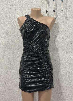 Платье латексное размером хс/с