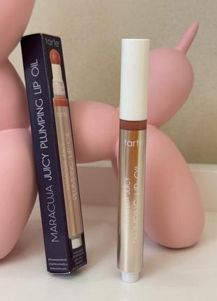 Tarte maracuja juicy plumping lip oil масло бальзам плампер для губ