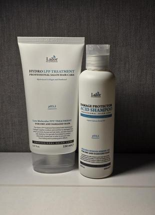 Lador шампунь и кератиновая маска для волос