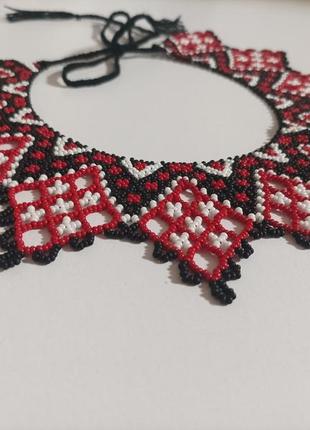 Силка из чешского бисера3 фото