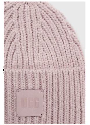 Шапка с примесью шерсти ugg3 фото