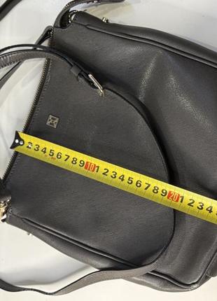 Coccinelle сумка crossbody messenger grey6 фото