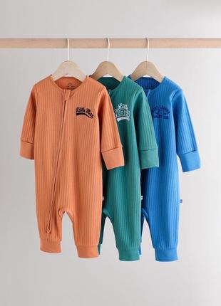 Ромпер / человечек без ножек на молнии 6-9 мес.