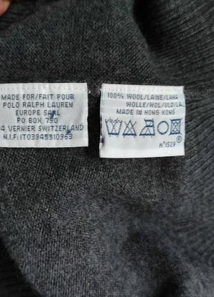 Шерстяной свитер Cream accessories polo-shirts.7 фото