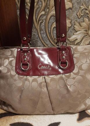 Брендовая сумка coach