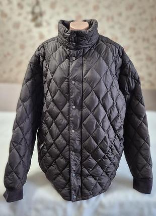 🪶🤎🪶 alberto aspesi винтажный мужской женский унисекс стеганный пуховик куртка