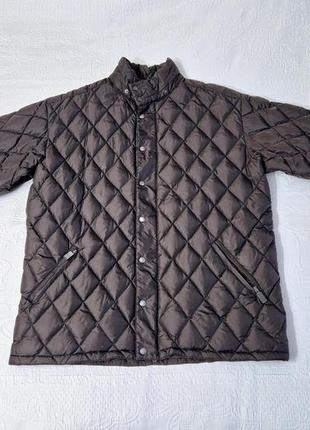 🪶🤎🪶 alberto aspesi винтажный мужской женский унисекс стеганный пуховик куртка