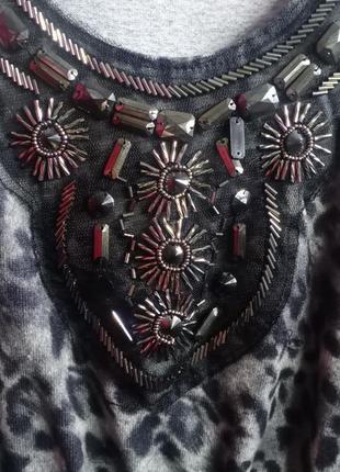 Женское леопардовое платье 3