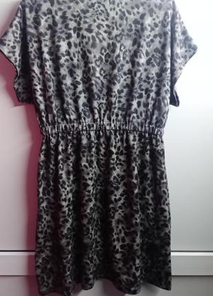 Женское леопардовое платье 2