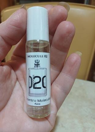 Масляный парфюм molecule 02 escentric molecules унисекс, парфюм роликовый 10 мл