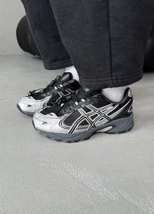Asics gel kahana tr-4 black silver ♥️36рр - 45рр♥️ кросівки асікс чоловічі, кроссовки мужские демисезонные асикс, кросівки жіночі
