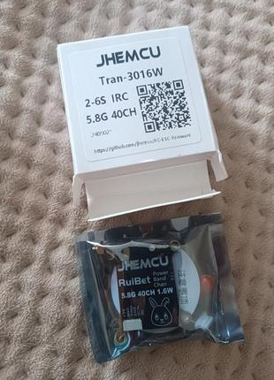 Видео передатчик vtx jhemcu 5.8 1.6 w 40 ch