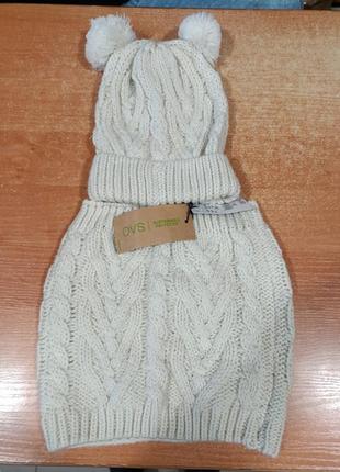 Комплект шапка + снуд