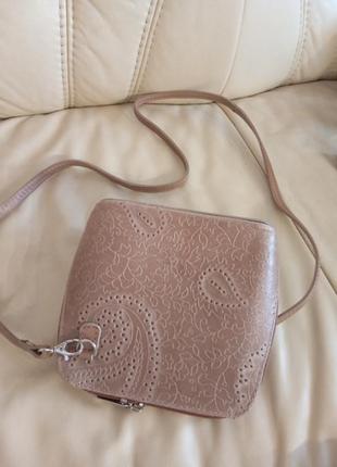 Сумочка женская кожаная