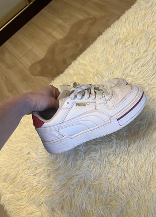 Кроссовки 👟 кеды puma оригинал бренд кожа унисекс стильные практичные4 фото