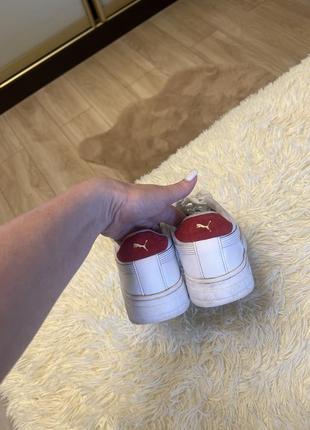 Кроссовки 👟 кеды puma оригинал бренд кожа унисекс стильные практичные5 фото