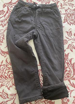 Штани для хлопчика теплі фліс