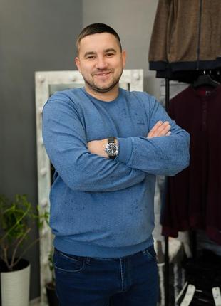 Чоловічий джемпер, не утеплений туреччина 2хл 3хл 4хл 5хл