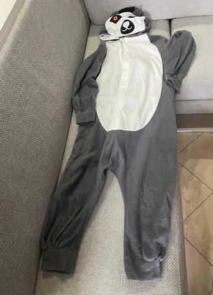 Пижама кигуруми енот опоссум 120 см