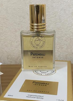 Nicolai parfumeur createur patchouli intense, edp, оригінал, 29/30
