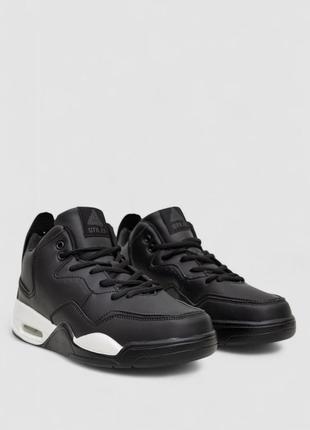 Кроссовки мужские зимние на меху, цвет черно-белый, 248rcx699, 248rcx699