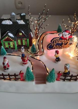 Новогодний музыкальный декор анимированный