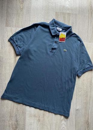 Lacoste брендовое мужское поло, футболка, футболка с воротником