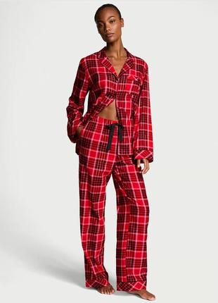 Фланелевая пижама victoria's secret виктория сикрет оригинал