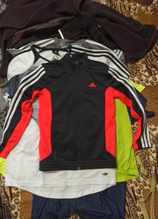 Спортивная кофта "олимпийка" adidas, размер s.